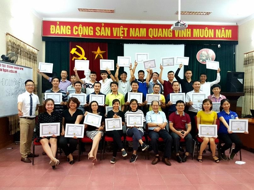 Chương trình đào tạo kỹ năng quản lý tại học viện doanh nhân HPM luôn được các doanh nghiệp đánh giá cao