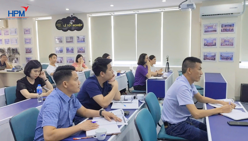 Không khí lớp học Đào tạo Hệ thống Thuế kế toán tại Hải Phòng do HPM tổ chức

