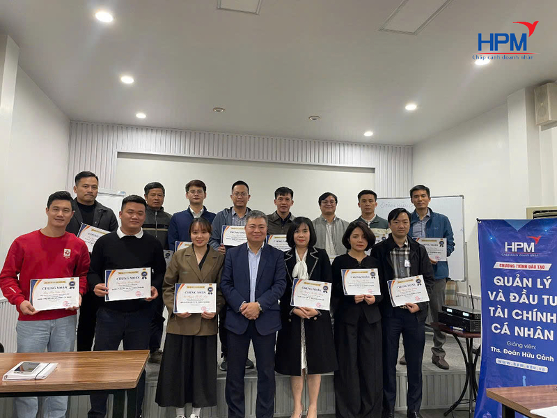 Hình ảnh tổng kết khóa học tài chính cá nhân tại Hải Phòng