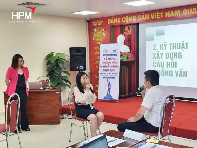 Đào tạo kỹ năng phỏng vấn tuyển dụng: hiểu rõ tâm lý ứng viên và kỹ thuật đặt câu hỏi 