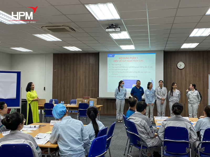 HPM tổ chức khóa học tư duy tích cực theo hình thức đào tạo in-house 