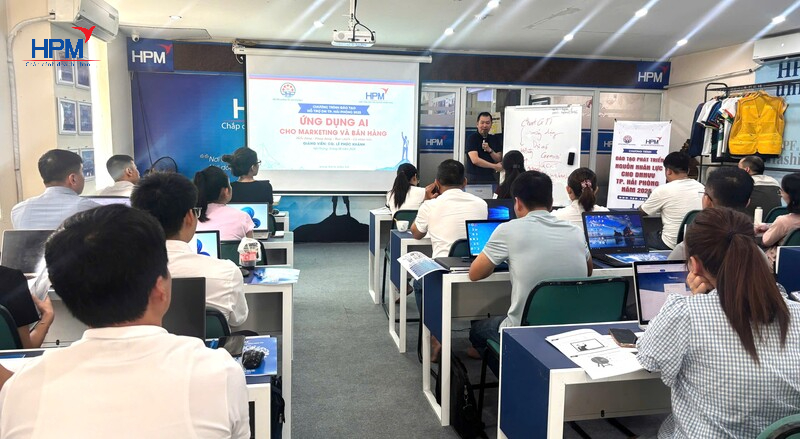 Các doanh nghiệp tham gia Lớp học AI tại Hải Phòng