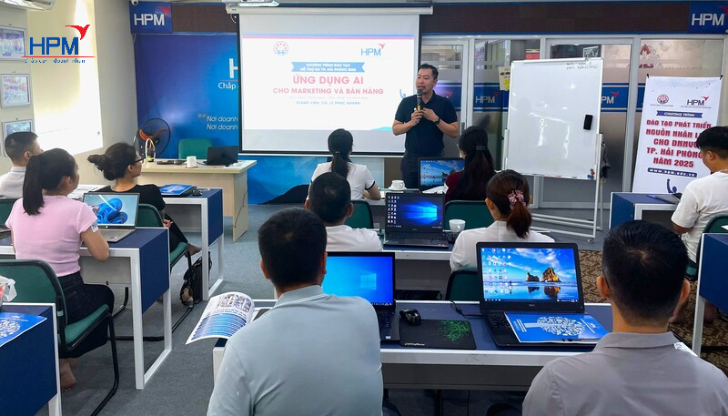 Lớp học AI tại Hải Phòng