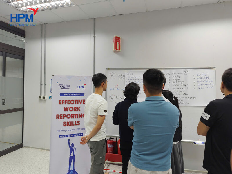 Mẫu báo cáo chuẩn trong khóa học kỹ năng viết báo cáo