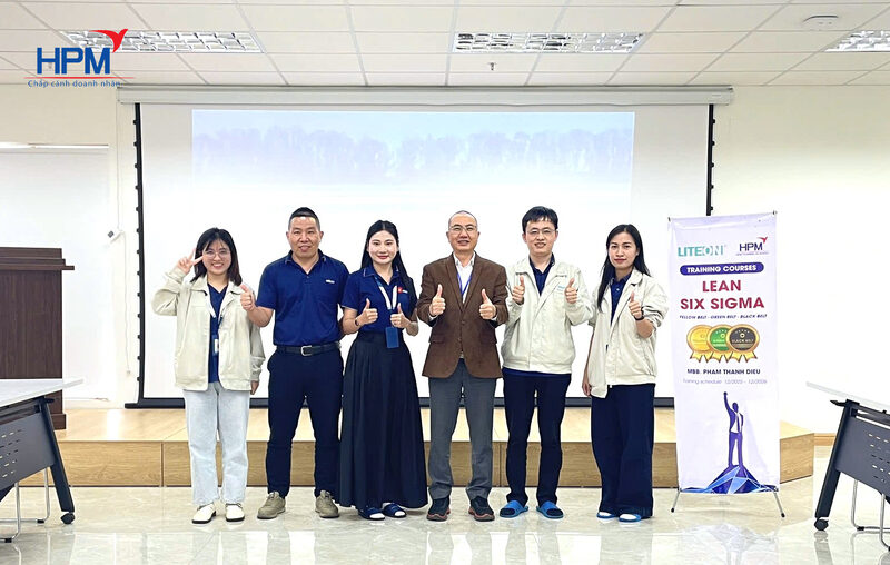Tổng kết lớp Đào tạo Lean Six Sigma sô 1 cho nhân sự sản xuất