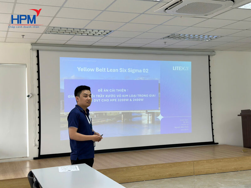 Đào tạo Six Sigma cho công ty sản xuất kết hợp lý thuyết và dự án cải tiến thực tế