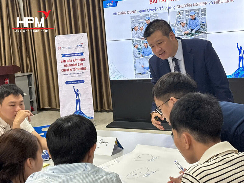 Đào tạo Chuyền trưởng sản xuất tại Foxconn Việt Nam