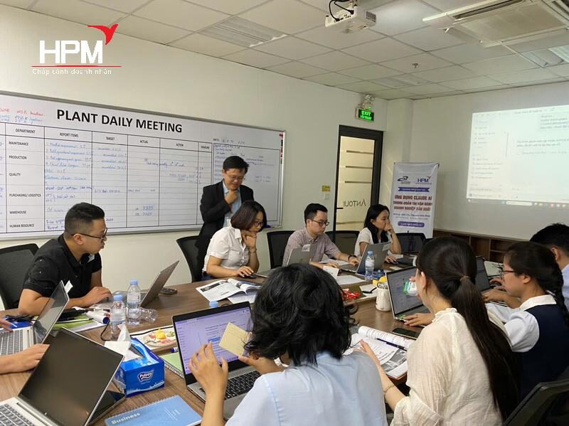 Ứng dụng Claude AI trong quản trị vận hành - HPM đào tạo tại Antolin Ứng dụng Claude AI trong quản trị vận hành - HPM đào tạo tại Antolin
