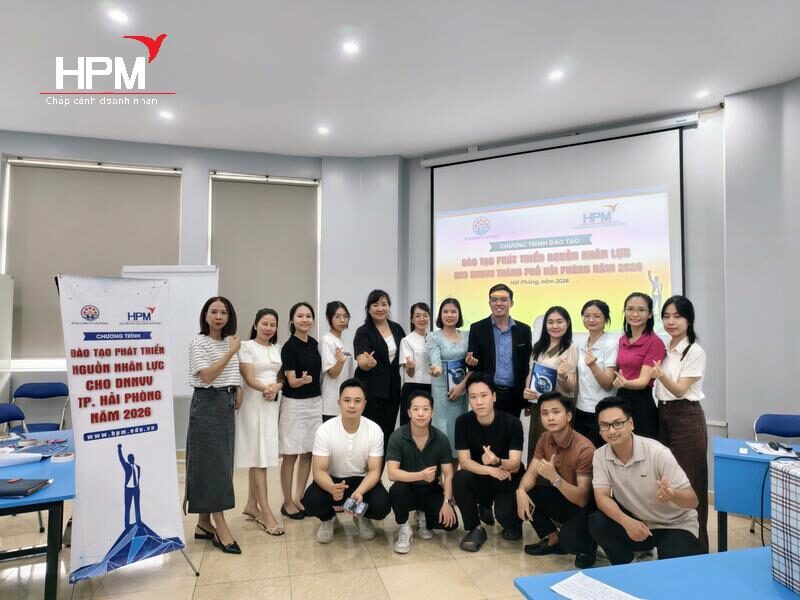 Khóa học kỹ năng chốt sales đa kênh tại HPM Hải Phòng