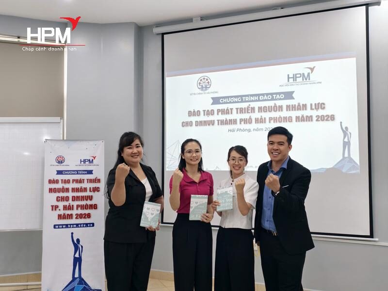 Khóa học kỹ năng chốt sales đa kênh tại HPM Hải Phòng