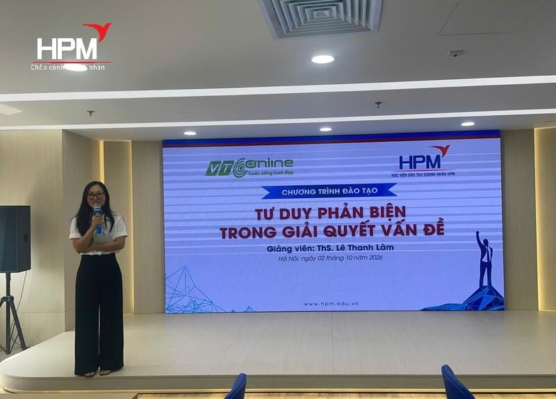 Mục tiêu của khóa học tư duy phản biện trong giải quyết vấn đề của HPM 