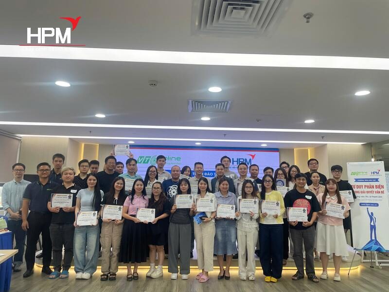 Tư duy phản biện trong giải quyết vấn đề - HPM đào tạo In-house tại VTC Online