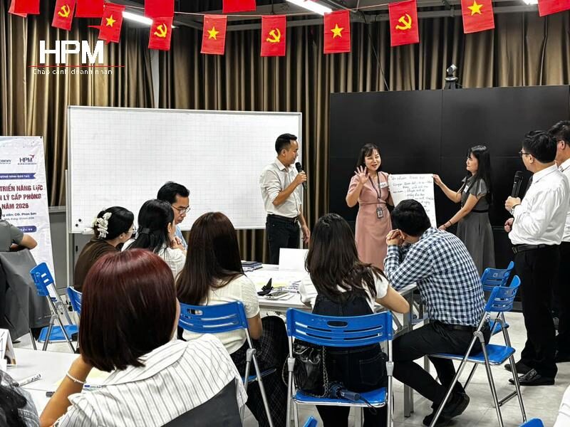 Năng lực quản lý cấp phòng - HPM hợp tác đào tạo tại Foxconn