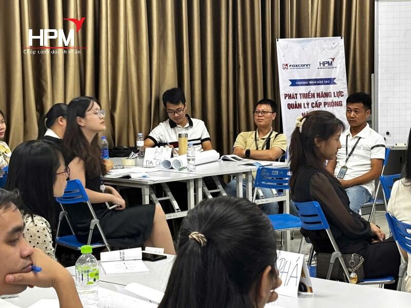 Năng lực quản lý cấp phòng - HPM hợp tác đào tạo tại Foxconn